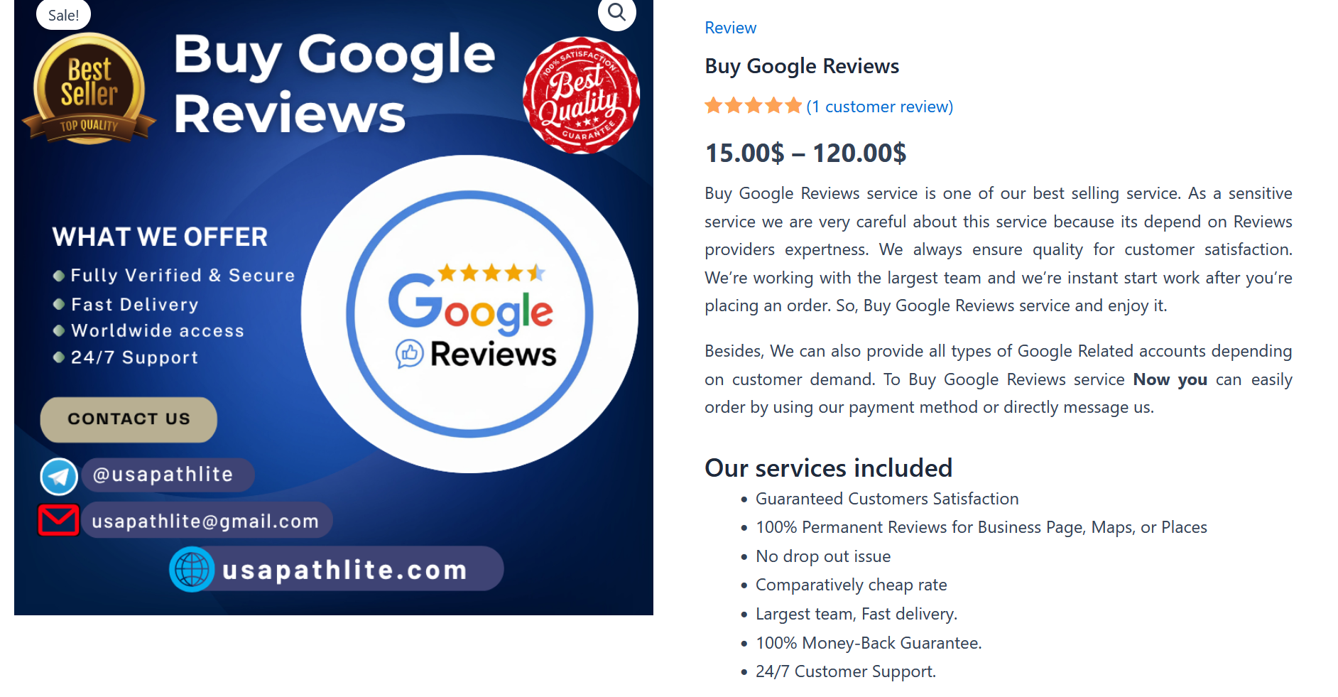 Buy Google Reviews